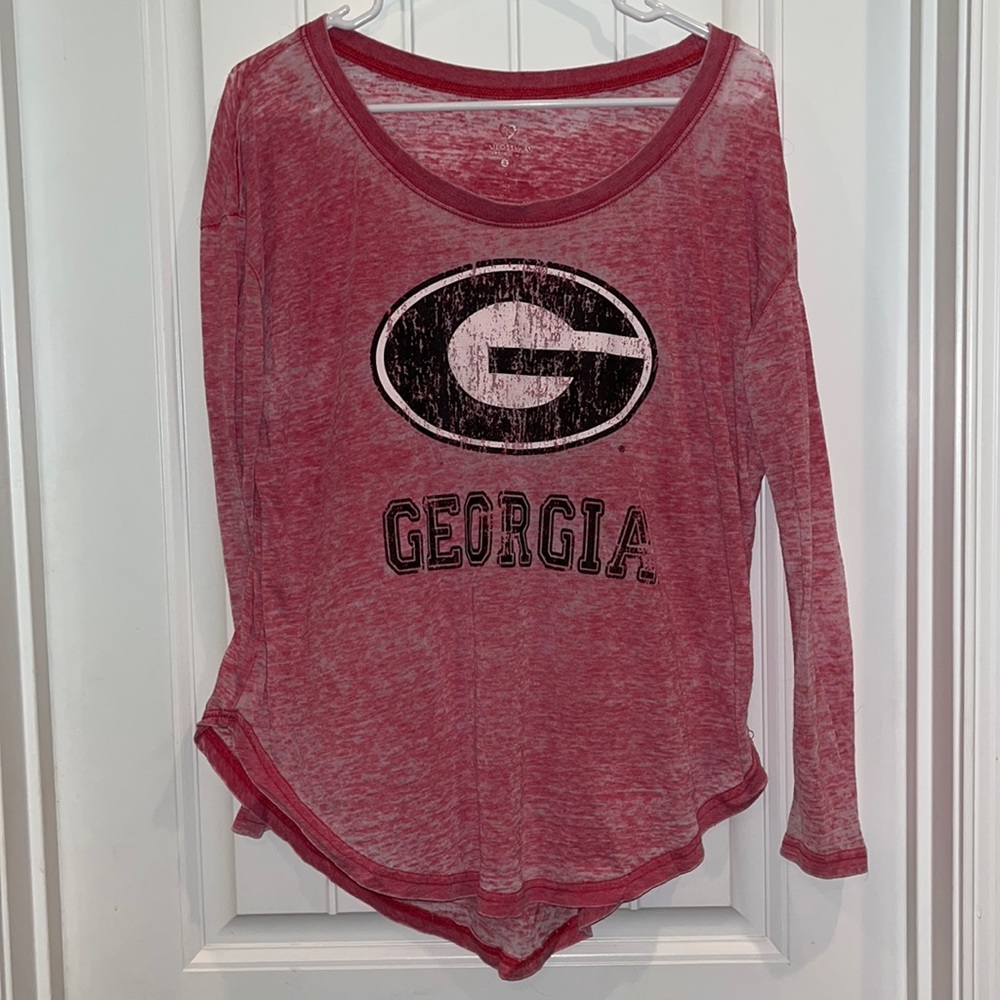 Georgia UGA burnout tee